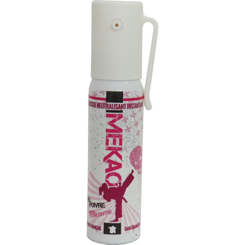 bombe gel poivre mekao 25ml